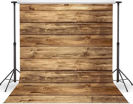 8x8FT Rustic Wood Wall Backdrop Natural Brown Wooden Board Photography Background Baby Shower Birthday Party Cake Table Decoration Banner Backdrops Photo Booth Prop 11839