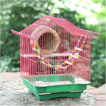 Bird Cage/Birdcages High-End Luxury Parrot Bird Cage Small Medium Bird Cage Home Bird Cage Breeding Cage Birdcage Parrotlets Aviary,1
