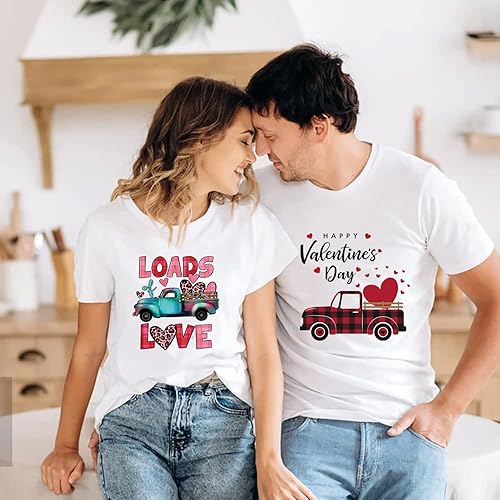 Miniatura 2 de 15 calcomanías de transferencia para planchar para el día de San Valentín transferencia de calor para camisetas papel de transferencia para planchar