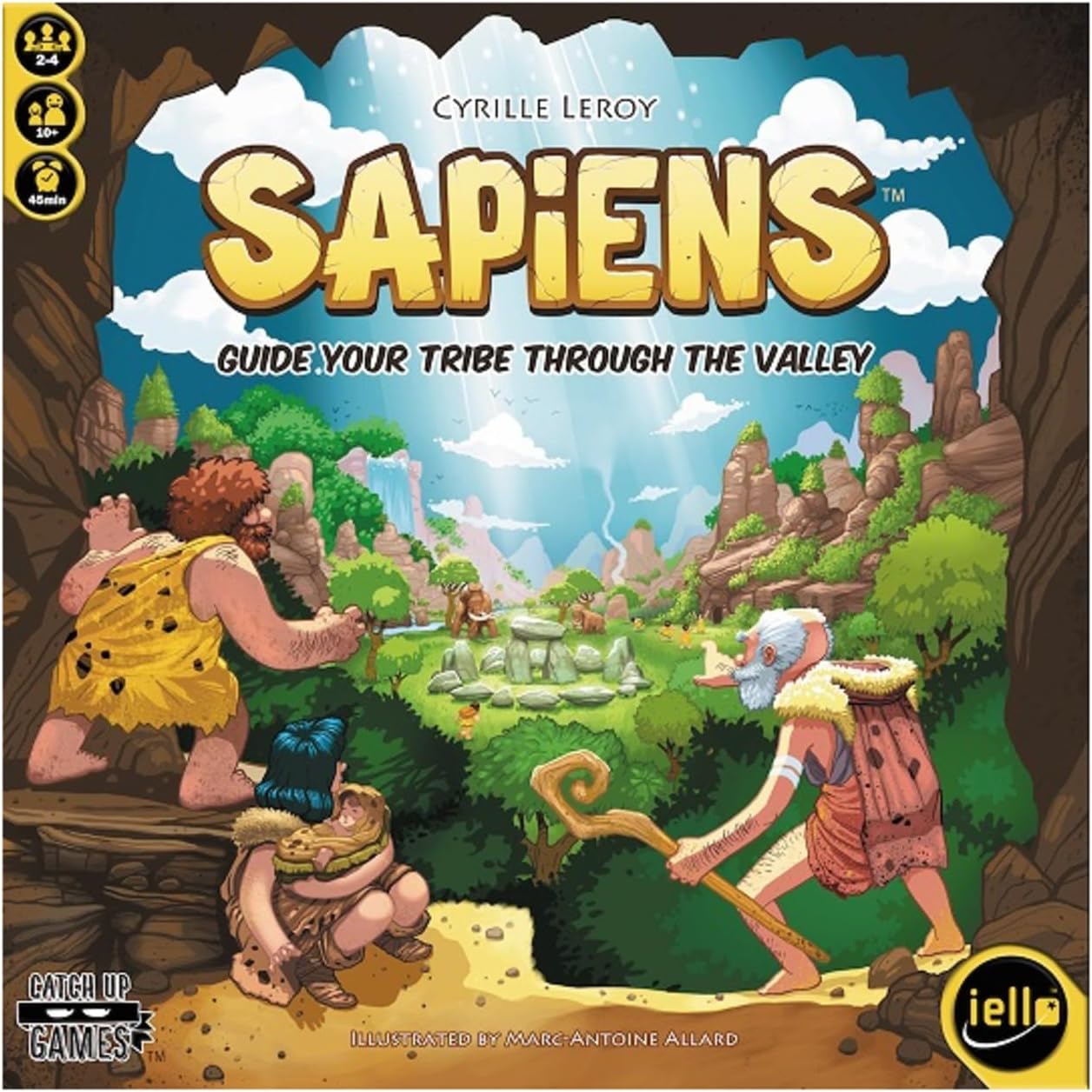 IELLO Sapiens Board Game