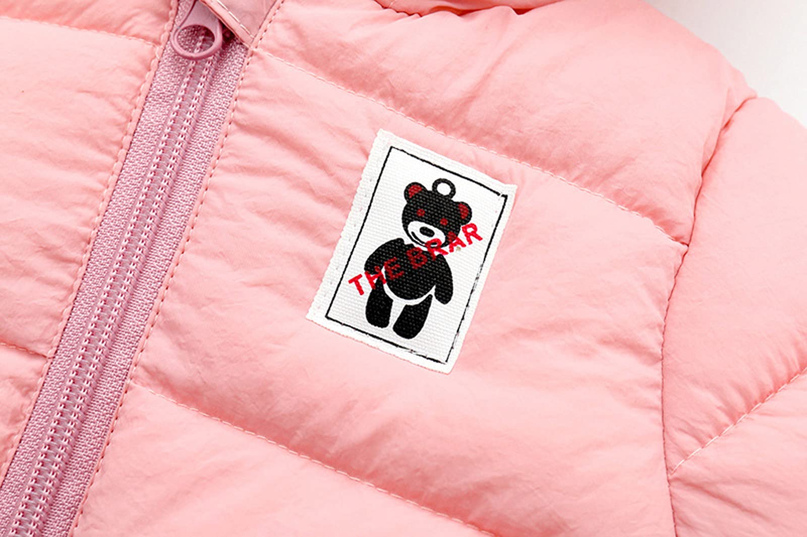 Generisch Traje de nieve con capucha forrado para ropa de bebé acolchada con abrigo, chaqueta de invierno