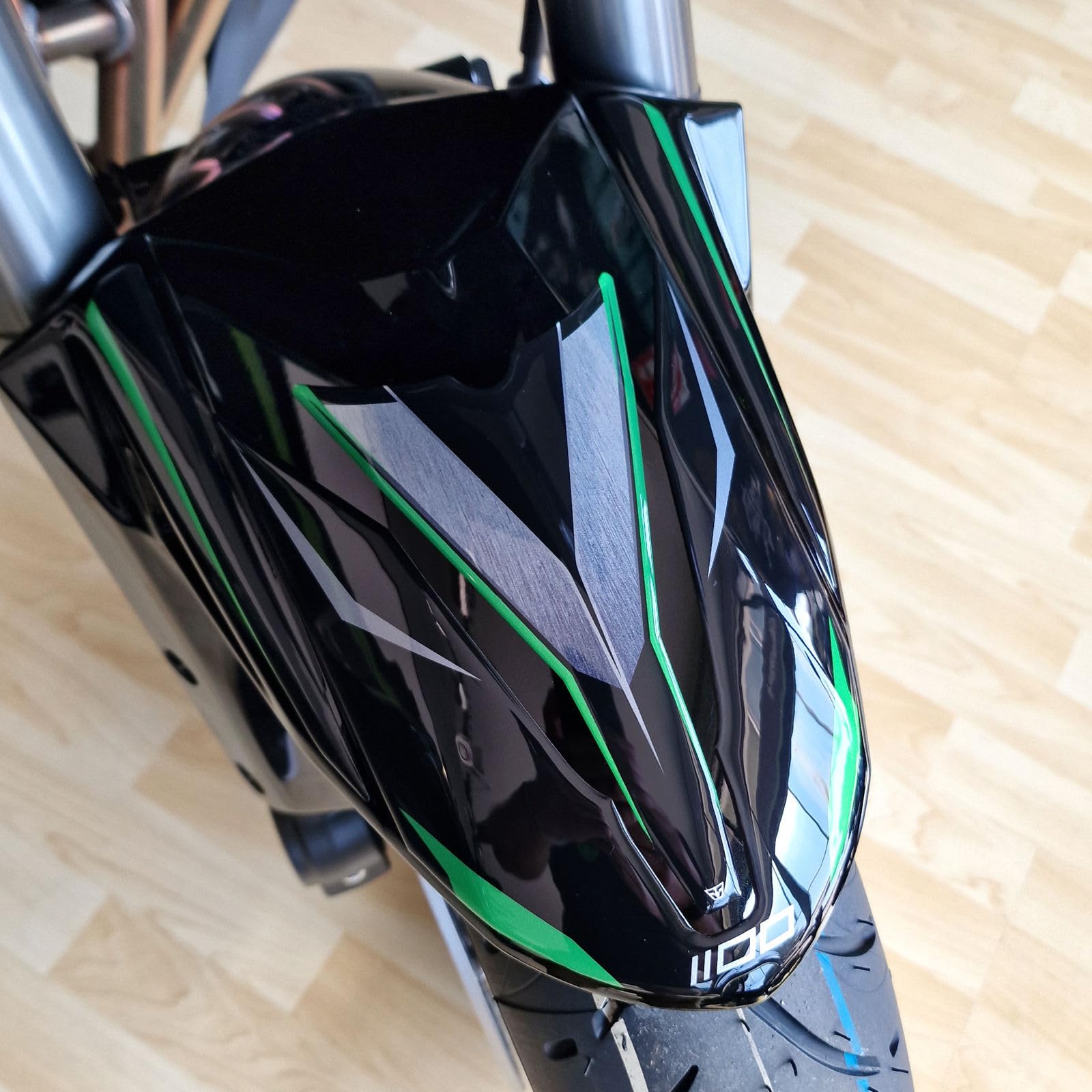 Autocollant De Protection Résine 3D Pour Kawasaki Versys 1100 2025 - Anti-rayures, Made In Italy