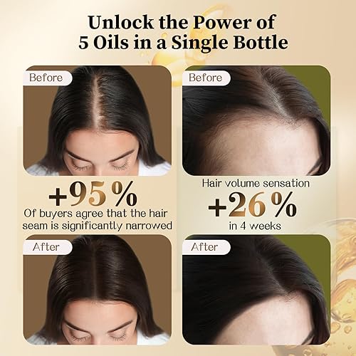 Miniatura 9 de Aceite de batana para el crecimiento del cabello y aceite de Cinchona incluye aplicador de cuero cabelludo, reparación del cuero cabelludo y cabello