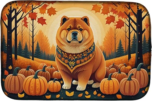 Miniatura 69 de Caroline's Treasures DAC1072DDM Shiba Inu - Tapete de secado de platos absorbente para encimera de cocina, tapete escurridor de platos para SHIBA