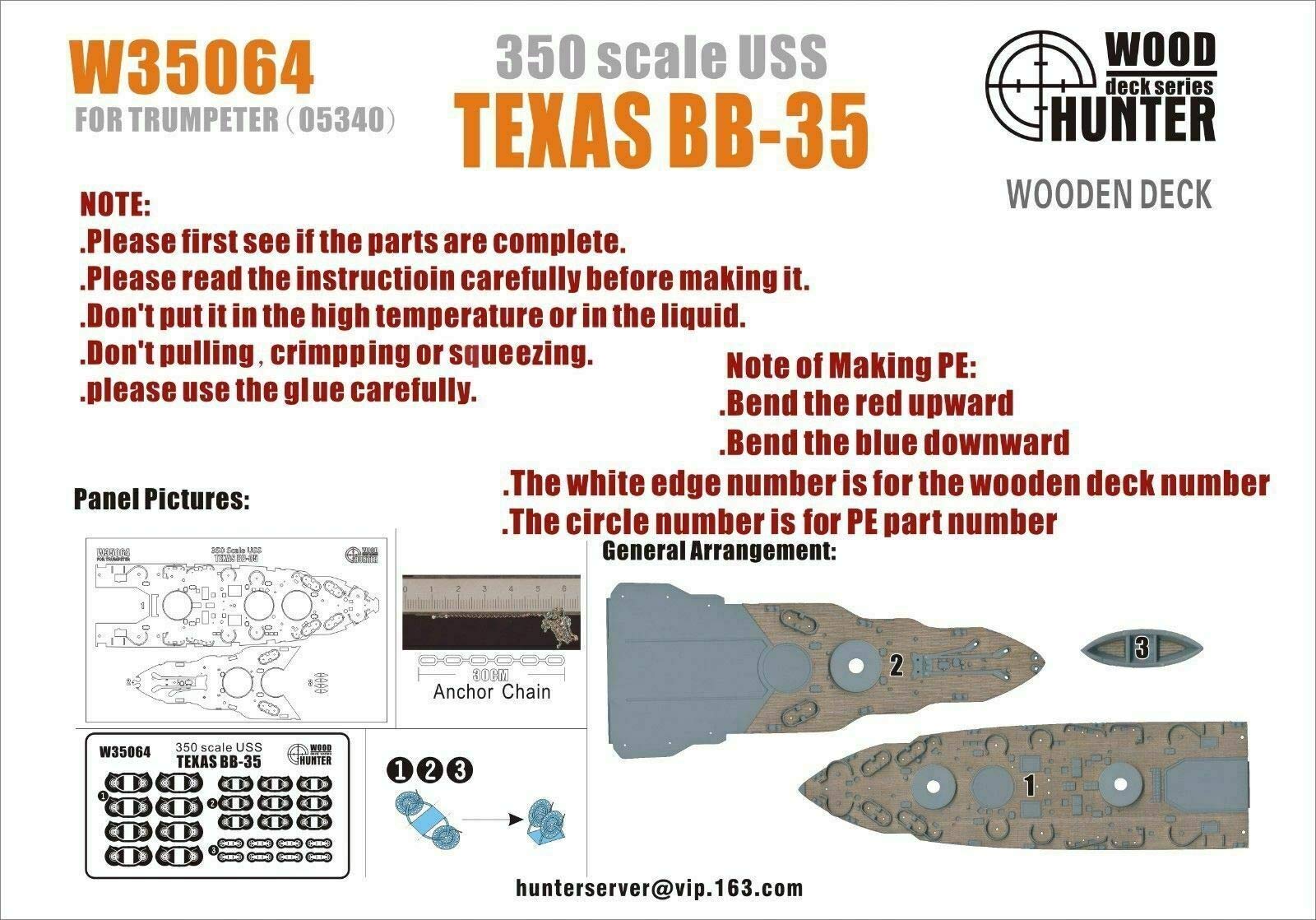 Amazon Com Hunter W 1 350 Wood Deck Uss Texas 35 For Trumpeter Toys Games Amazon Com Hunter W 1 350 Wood Deck Uss Texas 35 For Trumpeter Toys Games