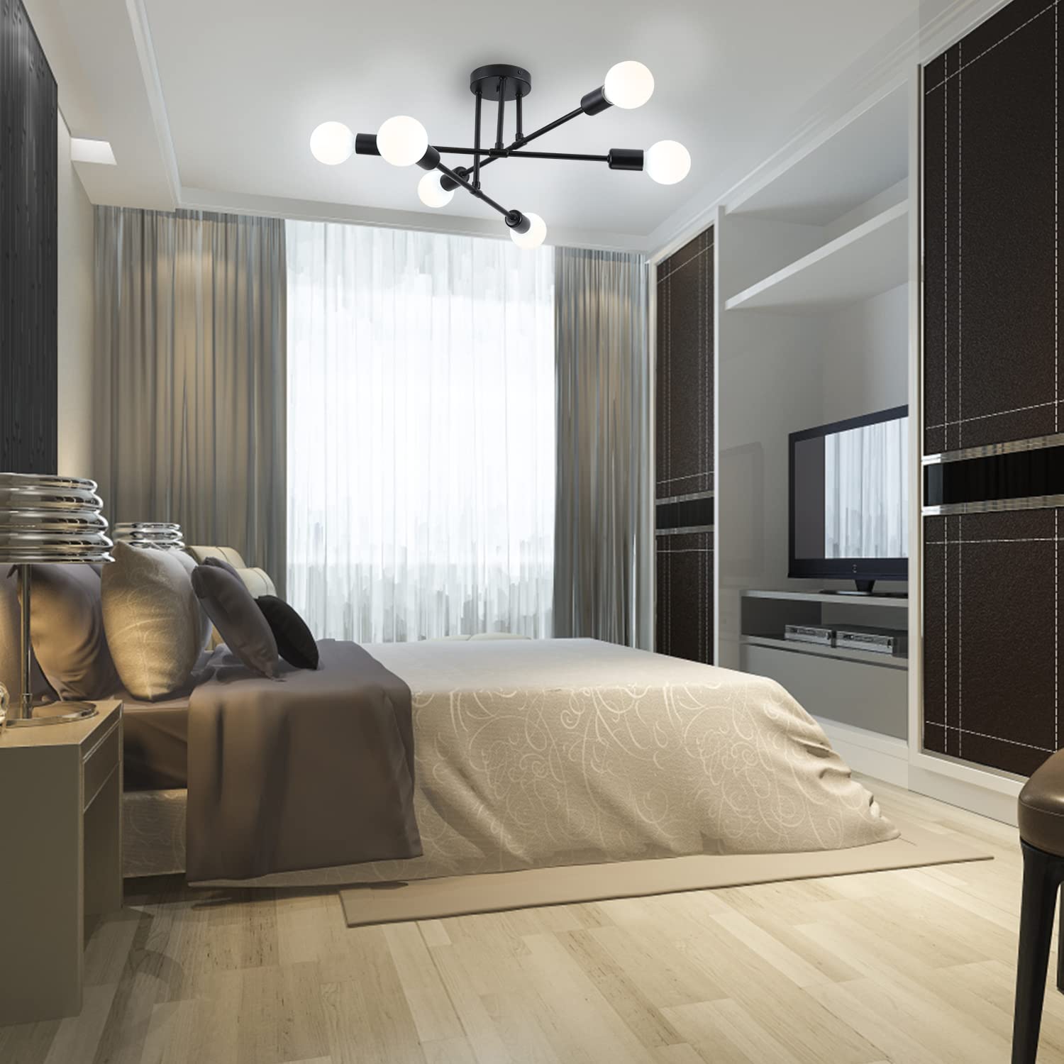Nordic Minimalist Pendel leuchte Decken leuchte LED Kronleuchter Geeignet für Sc