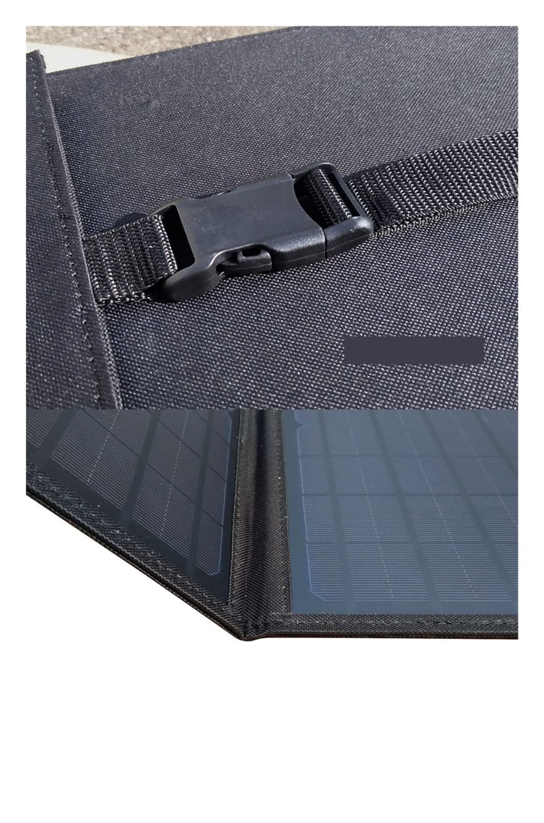Pannello solare, Alimentatore Scheda di ricarica solare Silicio monocristallino Viaggio Campeggio Telefono cellulare Ricarica rapida Borsa solare pieghevole da 100 W Borsa pieghevole per camper, roulo