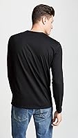 Vista 4 de Lacoste Camiseta de manga larga para hombre Pima de ajuste regular con cuello redondo
