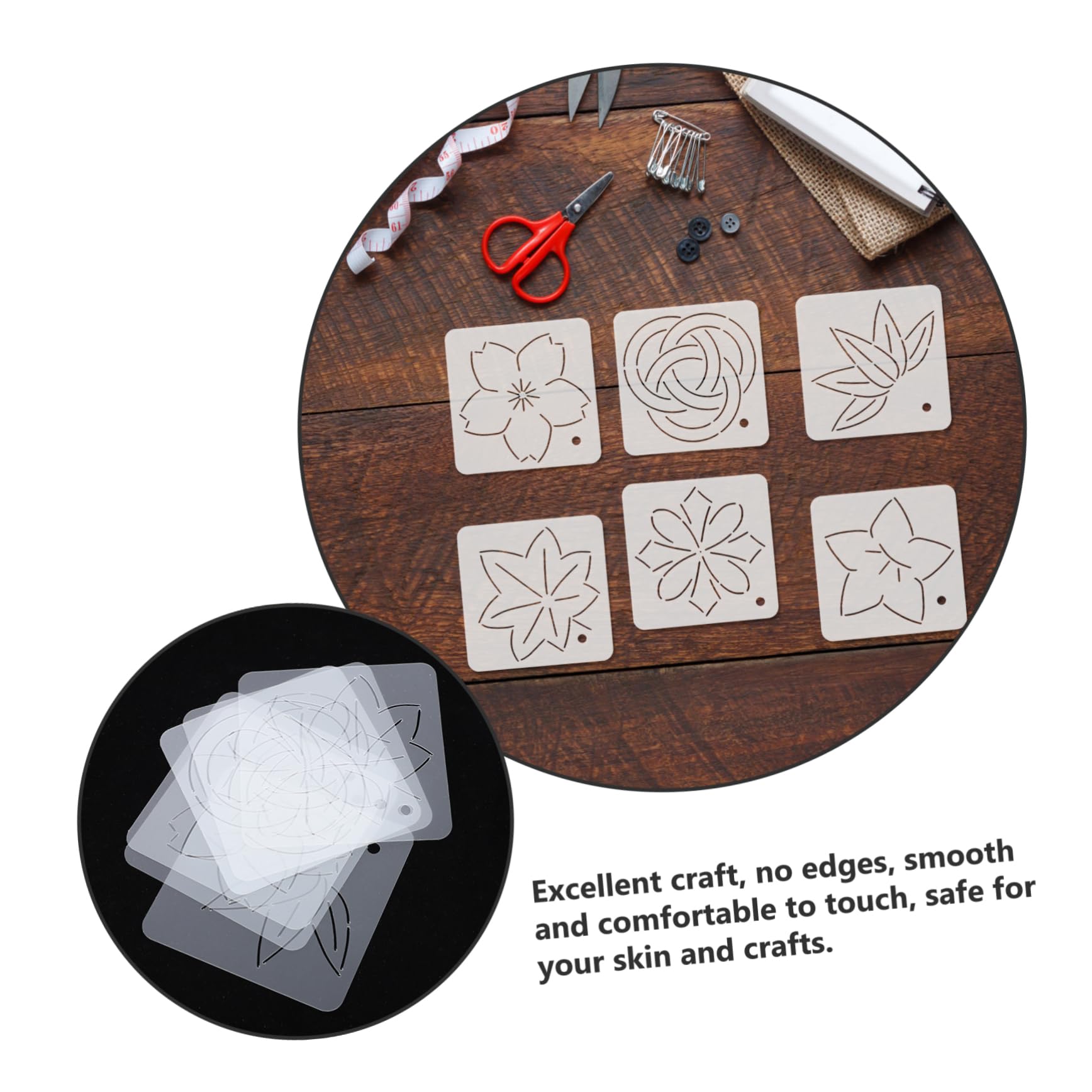 SEWACC 18piezas Plantillas De Acrílico Para Acolchado y De De Costura Versátiles Para Manualidades y Patchwork