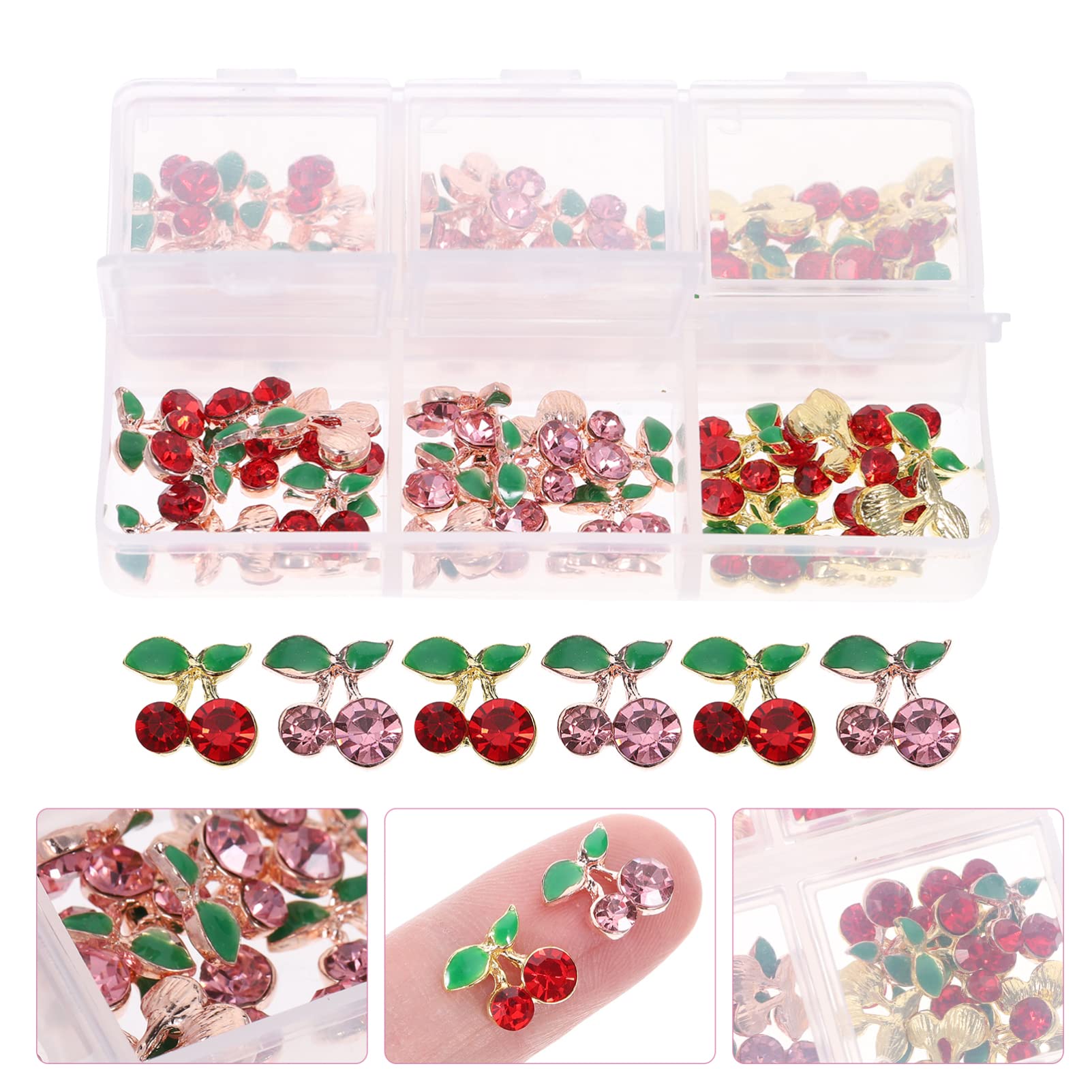 Housoutil 300pezzi Charms Per Unghie Decorazioni Per Nail Art Accessori Per Unghie Per e