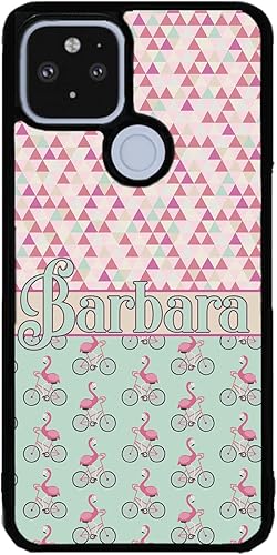 Miniatura 9 de Flamingo's Riding Bicycle's Bikes Black Rubber Phone Case Compatible With Google Pixel 10, 10 Pro, 10 Pro XL, 9a, 9 Pro, Pixel 9, Pixel 9 Pro XL,