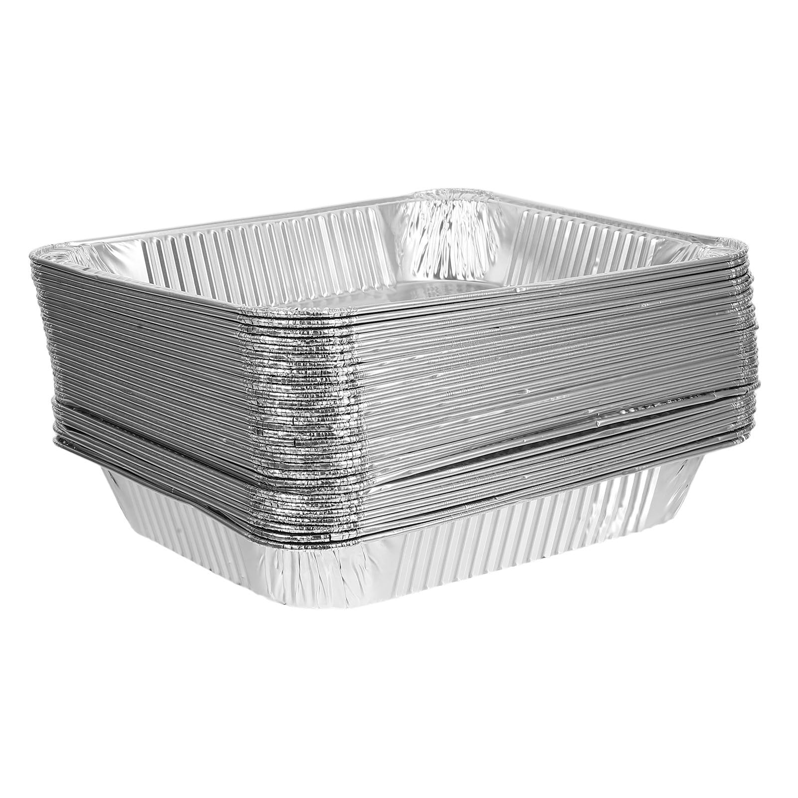 Bandejas de aluminio para cocinar sin limpiar moldes grandes de 2850ml para fiestas