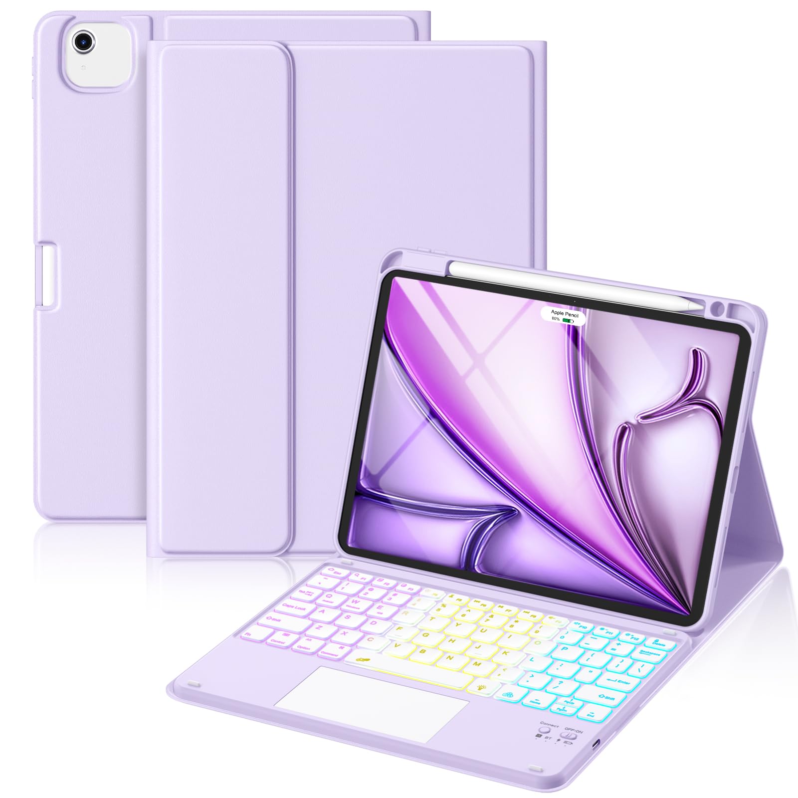 Photo 1 of Hamile Keyboard Case for iPad Air 11" & Pro 11"