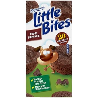 Entenmann's Little Bites Fudge Brownie Muffins, 15 pouches, 29.25 oz (3 pack)
