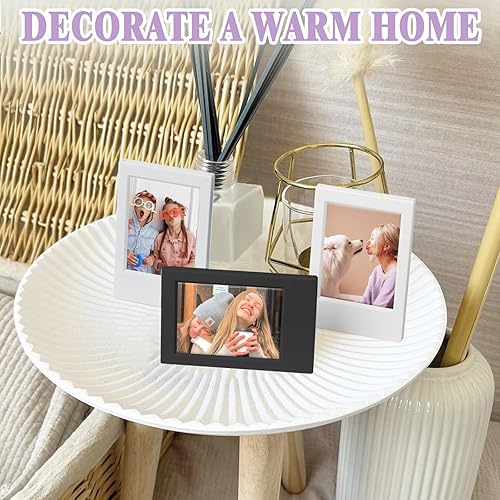 Vista 19 de CAIYOULE Mini portarretratos de 2.15 x 3.4 pulgadas para películas Fujifilm Instax Mini de 3 pulgadas, marco Polaroid de PC para almacenamiento