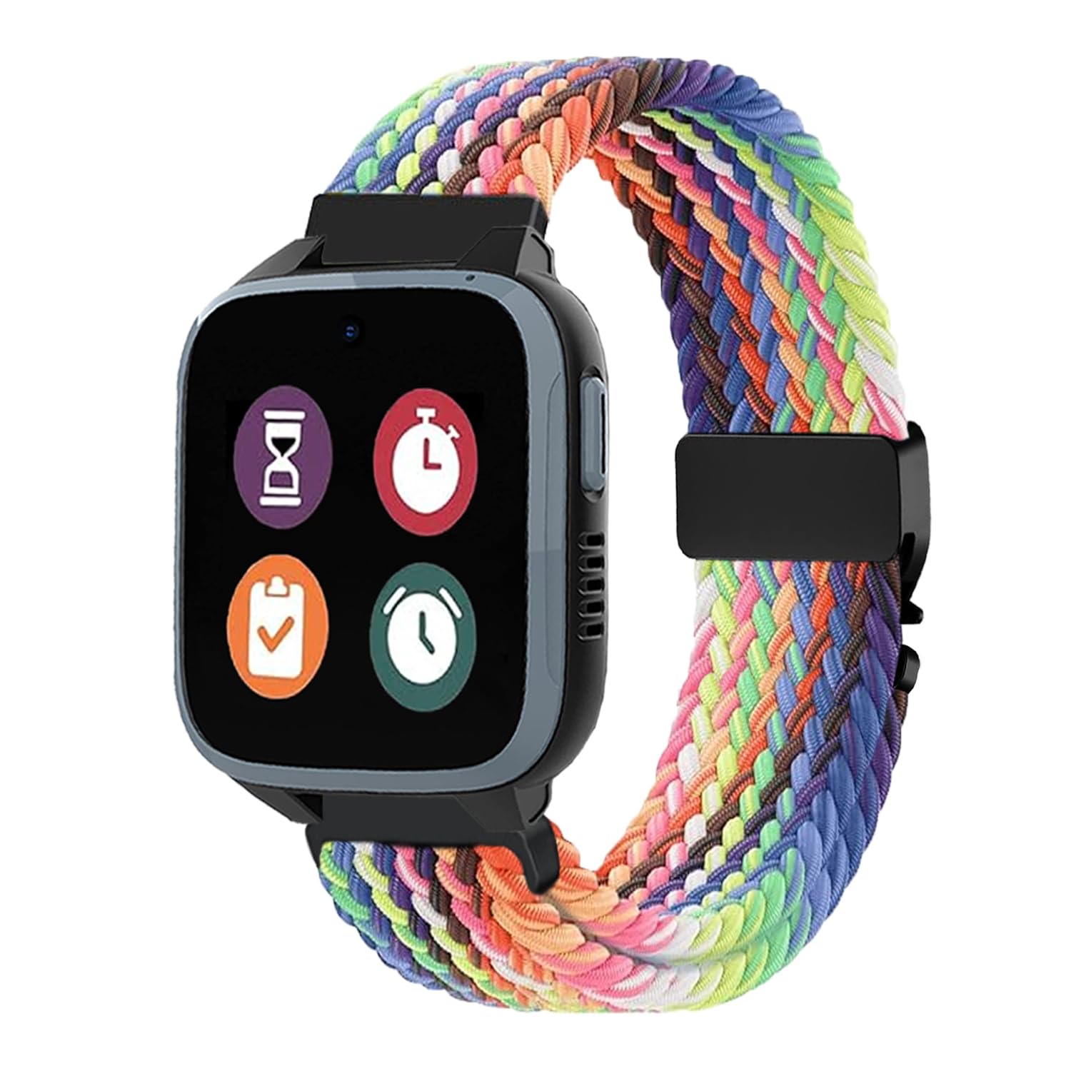 Aurrain 16MM Woven Nylon Watch Strap with XPLORA X5/X5 Play/XGO 2/XGO 3,Unisex woven nylon sports Watch Strap for children.