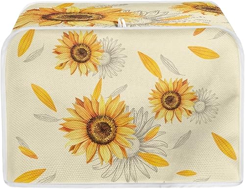 Vista 10 de Cubierta para tostadora de 4 rebanadas, cubierta para horno tostador de electrodomésticos pequeños para cocina, protección contra el polvo