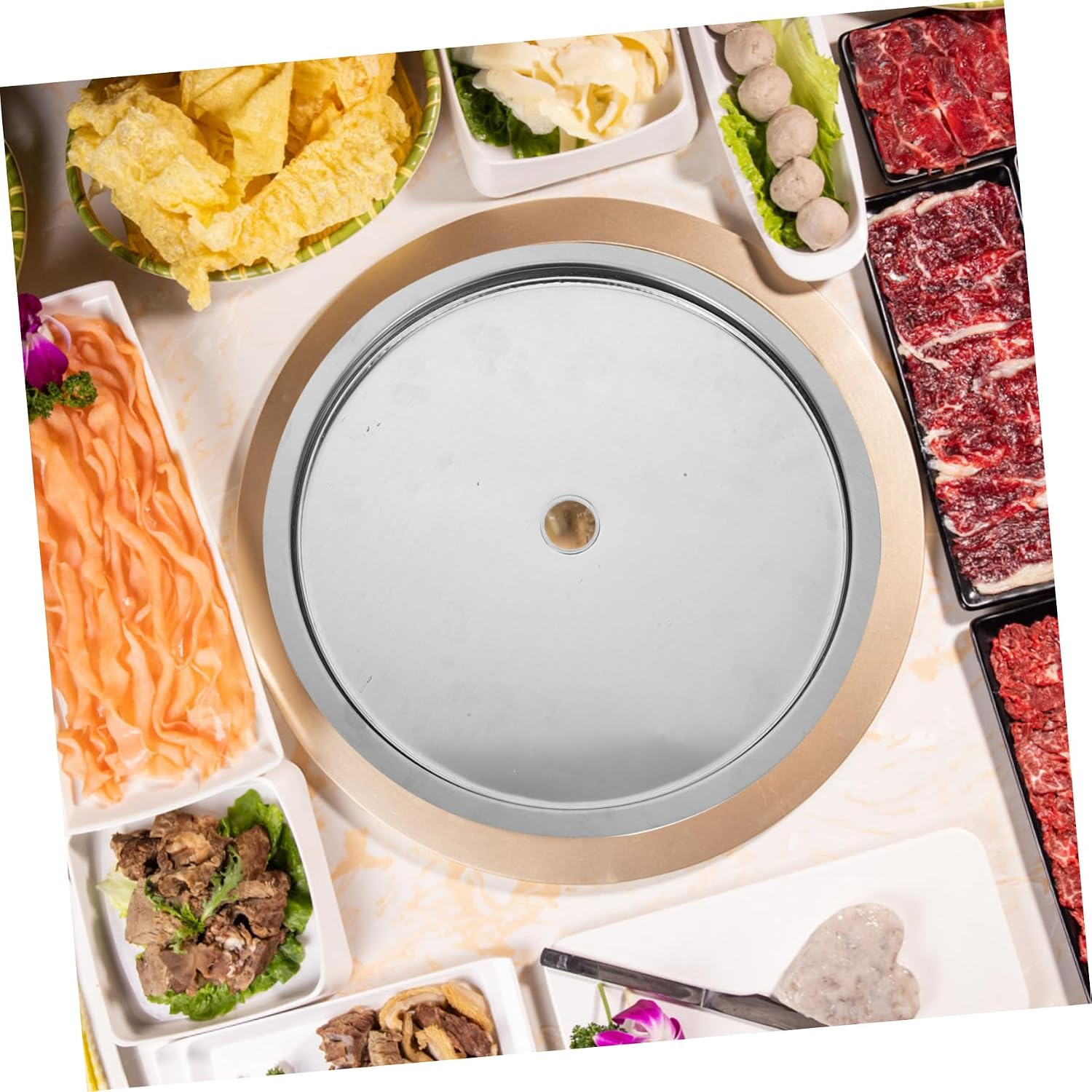 Induction Cooker Sinking Ring Hot Pot Table Ring Heat Diffuser Plate for Induction Burner
