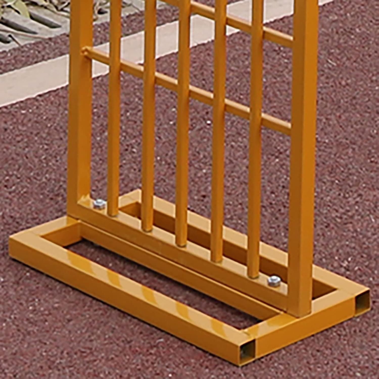 Garden metal Arch, Garden Arch Arbor, Heavy Duty Metal Arbour Archway, Decorative Frame Stand Trellis with Ground Stakes (Color : Gold, Size : 340x230CM)