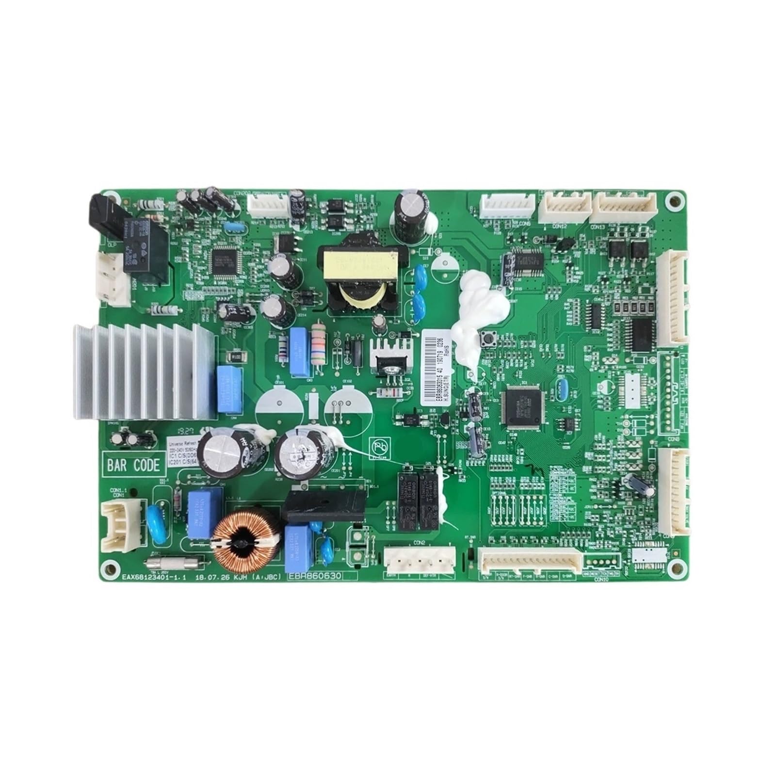 Placa base para refrigerador corrige errores de motor LG EBR86063015 modulo 1