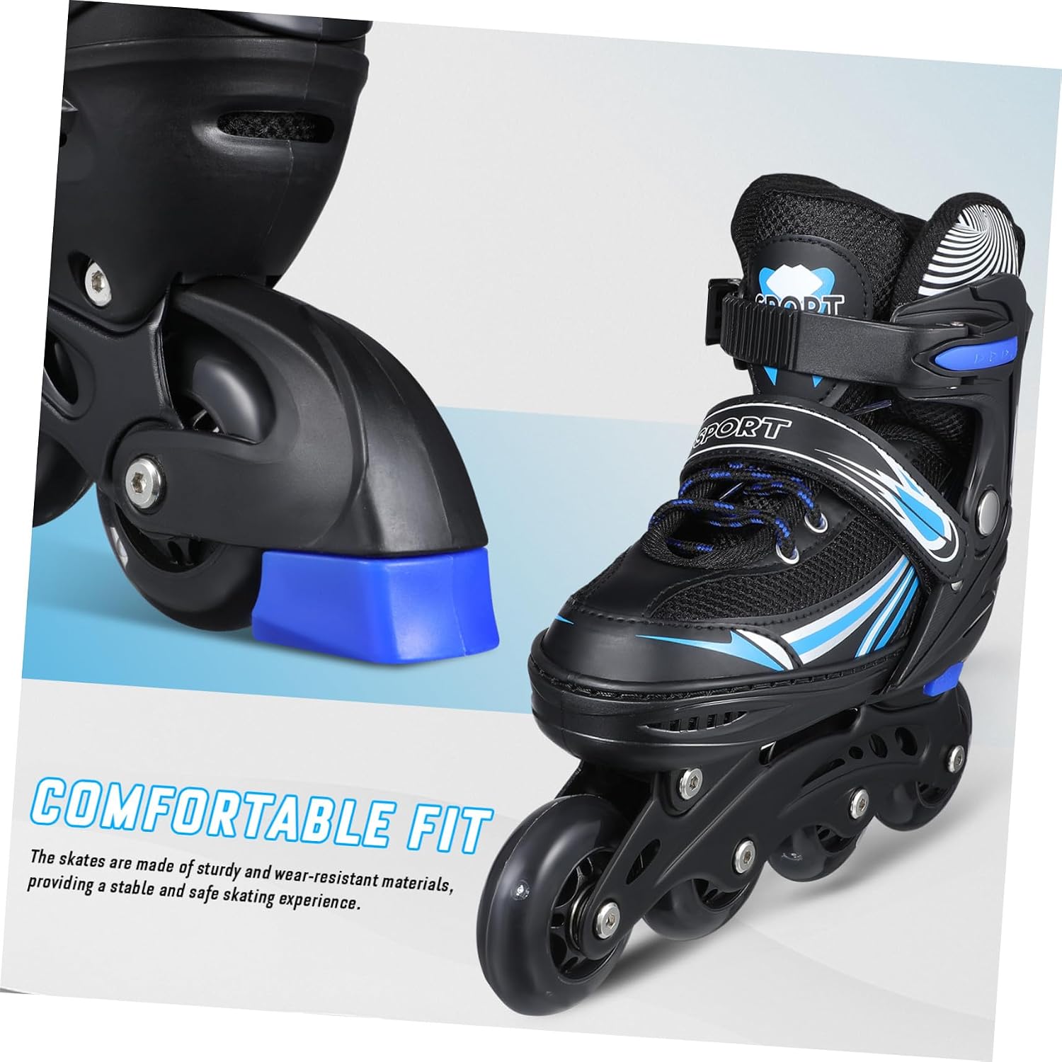SUPVOX 1 Pair Skates Hockey Size Bag Men Storage Womens with Inline S Adult