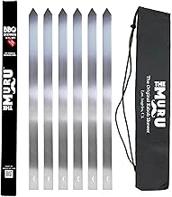 Muru Skewers - The Original Kabob Skewers, 304 Stainless Steel 1.25