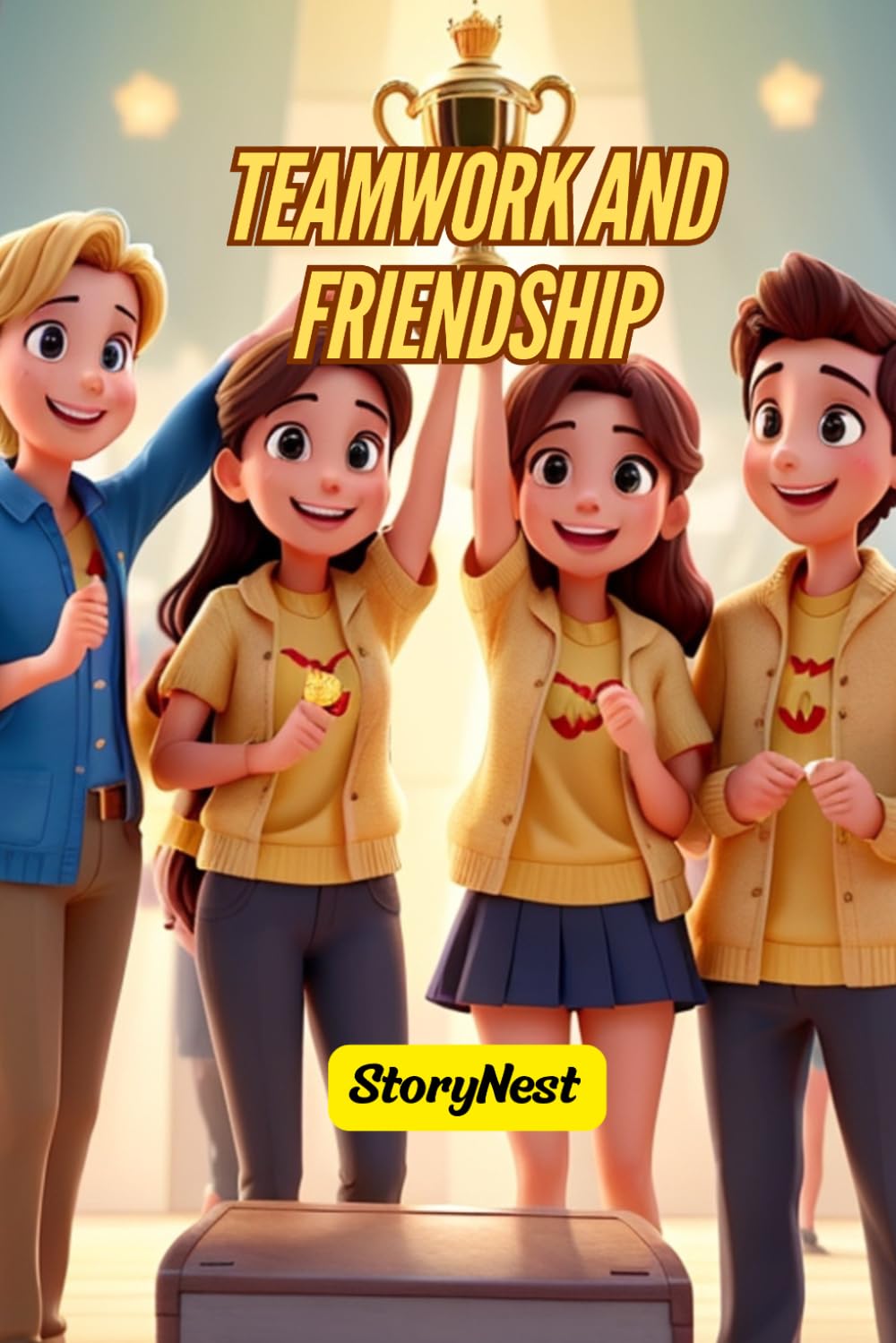 Teamwork and Friendship: A Heartwarming Children’s Story About Kindness and Sportsmanship: A Short Moral Story for Kids About Helping Others, Never Giving Up, and the Power of Friendship