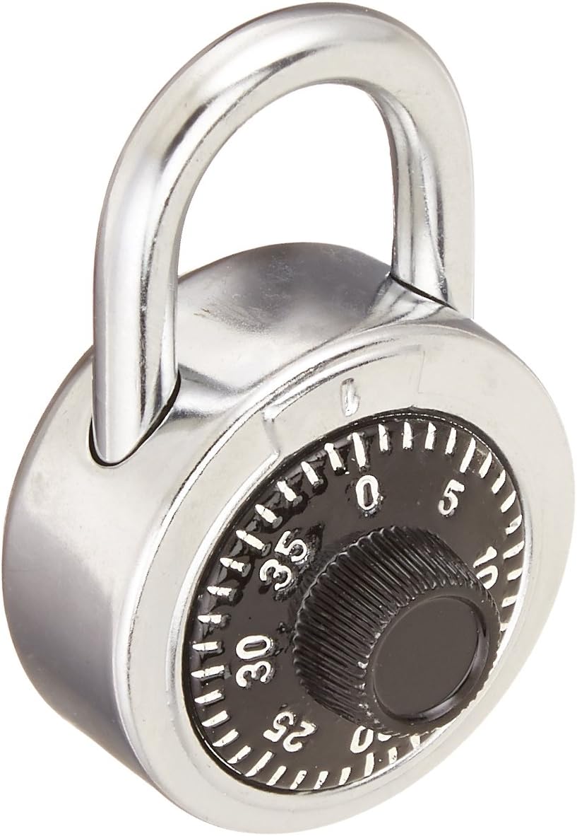 Bike Gear Combination Padlock only Case Hardened