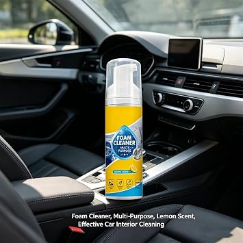 Foam Cleaner Deep Cleaning Foam For Car Interior, Kitchen Grease, Bathroom Tiles & Sofa Upholstery, Multi-Purpose Foam Cleaner For Home & Auto (1PCS, 1)