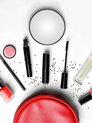 Miniatura 8 de Macaki Espejo de aumento 20X con 2 ventosas espejo de maquillaje aumentado de 35 pulgadas y pinzas inclinadas 1 unidad