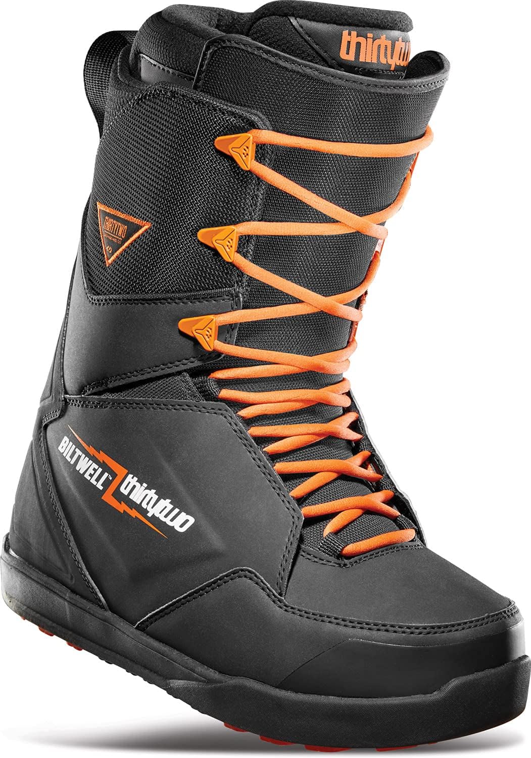 Thirty Two Lashed Biltwell Mens Snowboard Boots Black/Orange Sz 9