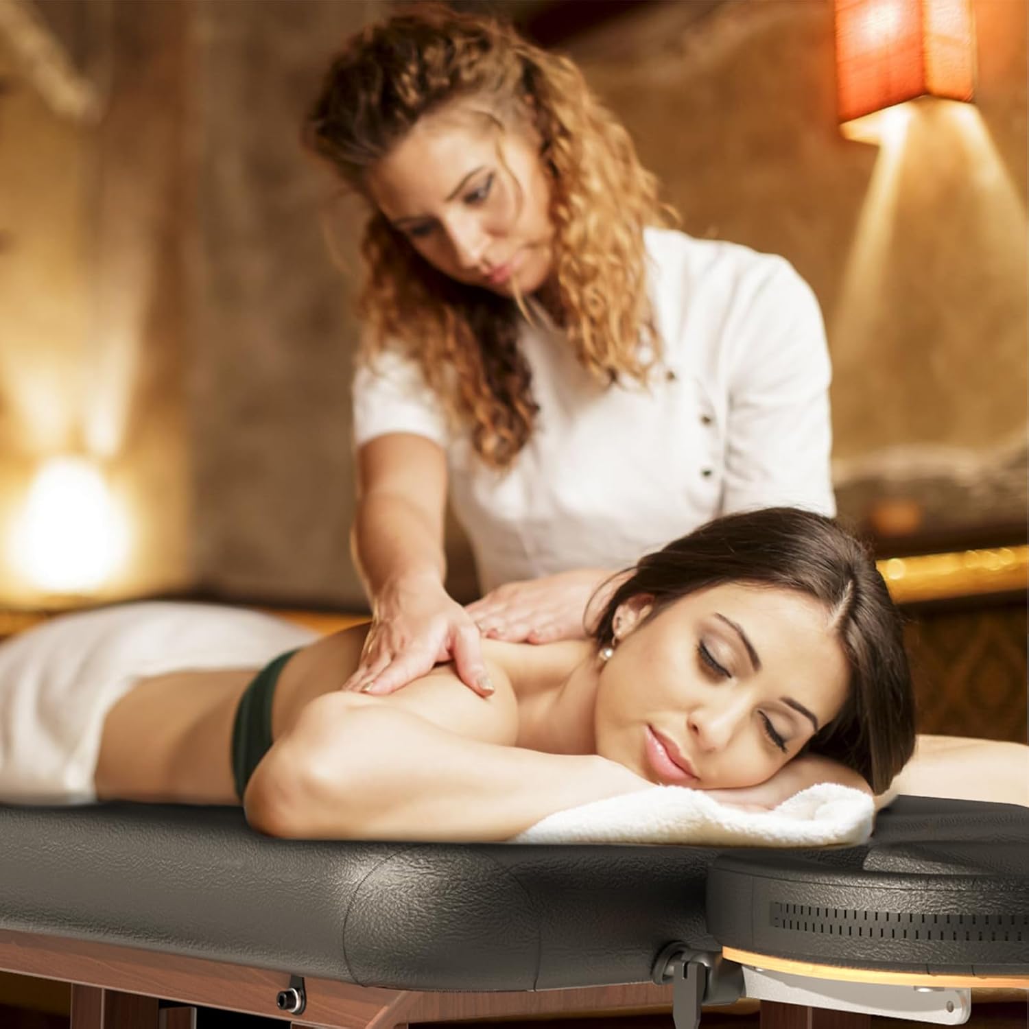 Wooden Stationary Massage Table with Adjustable France Ubuy