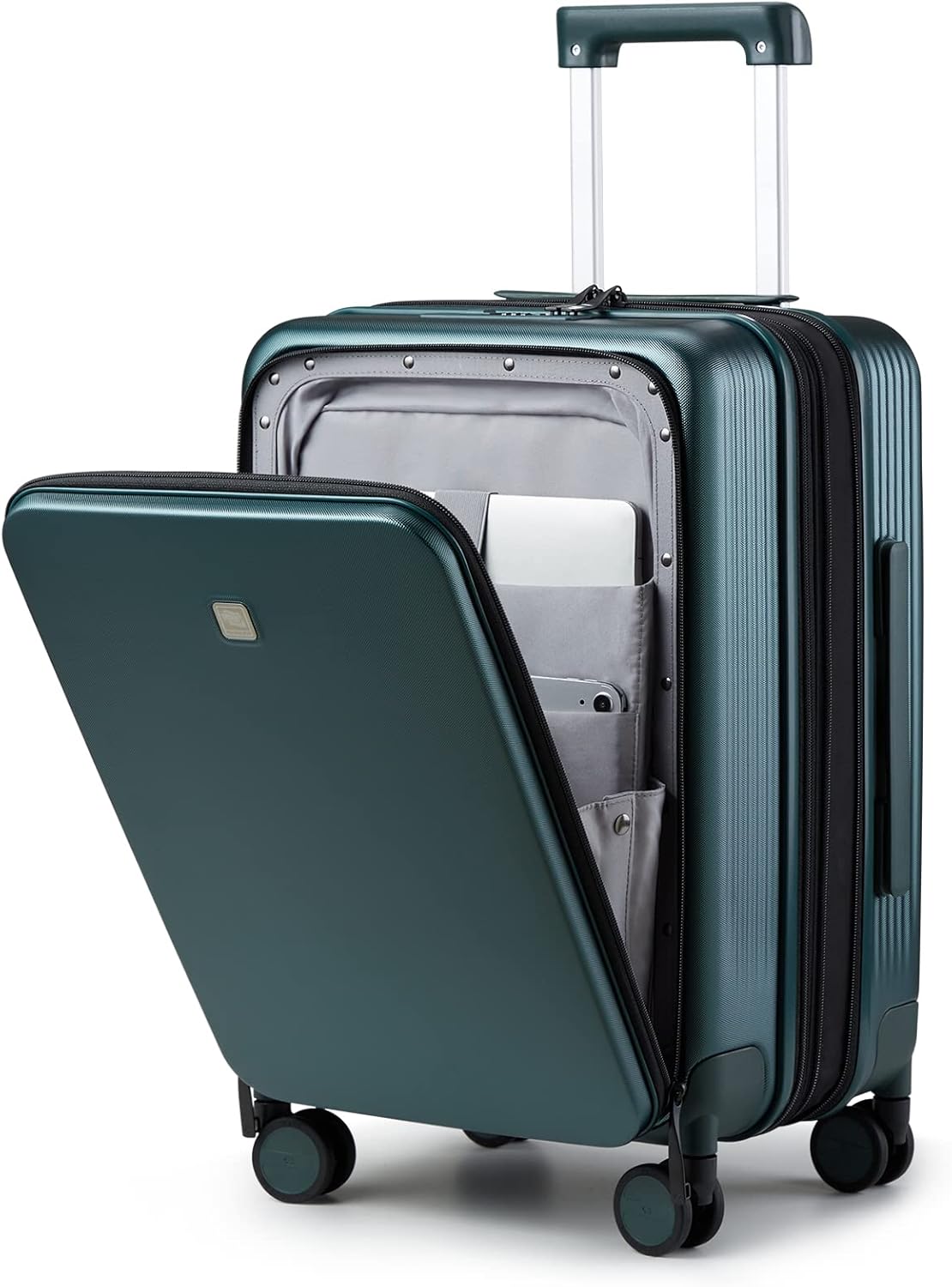 Hanke 20 Inch Expandable Carry On Luggage Hard Shell