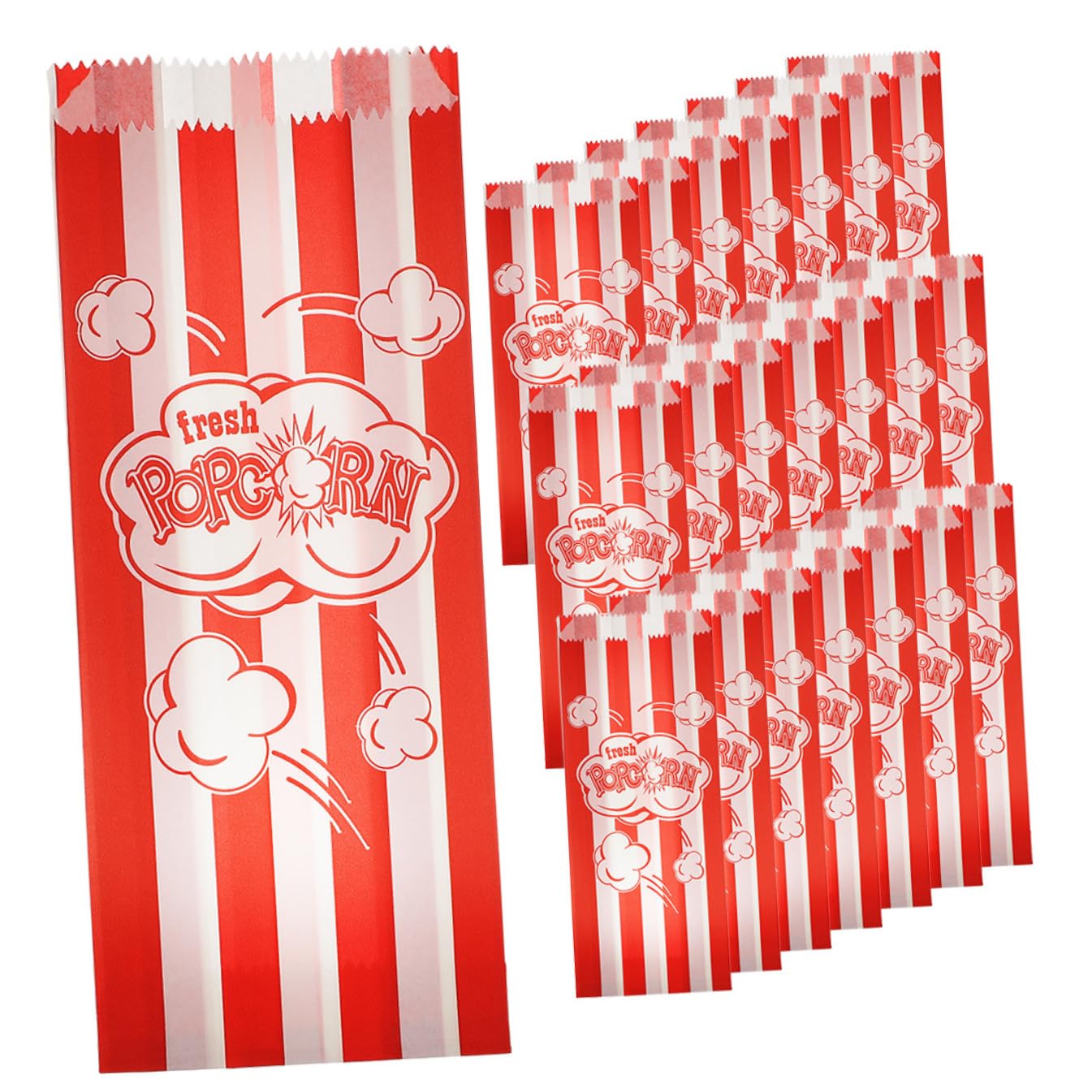 Paquet en Papier Pop-corn Anti-huile pour Snacks et Frites
