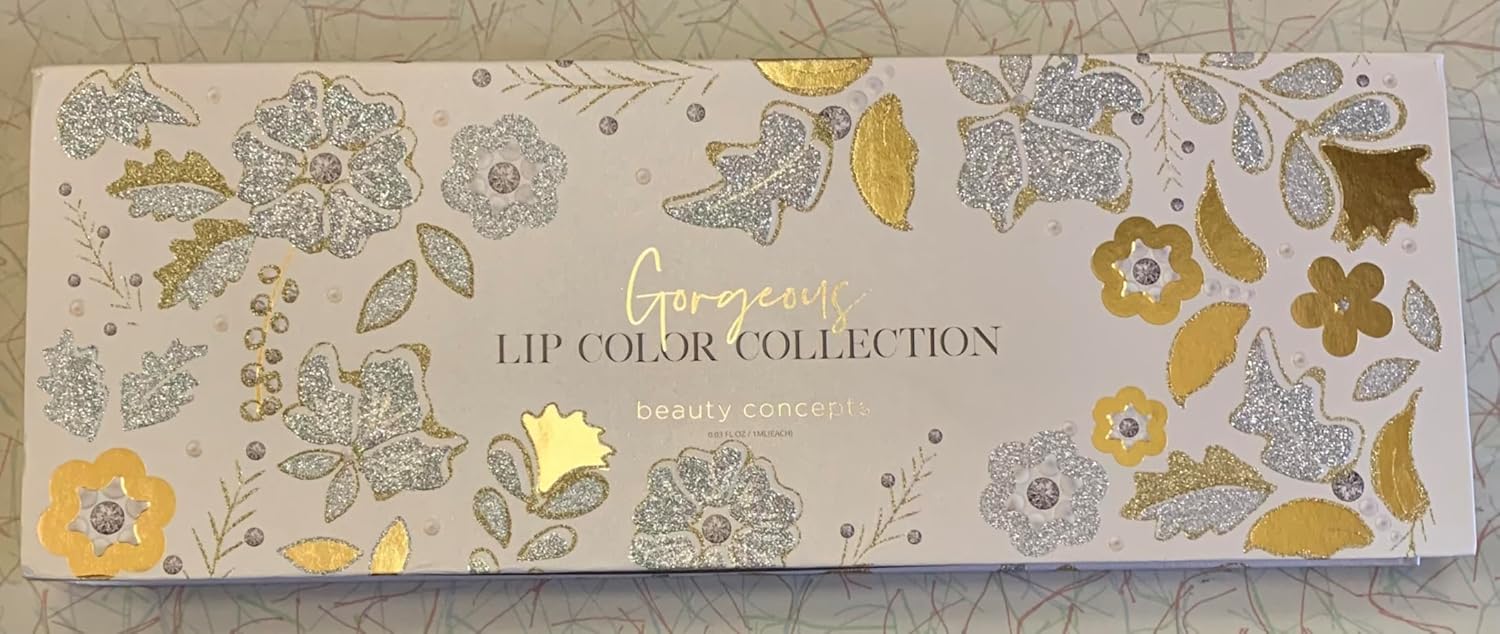 B.C BEAUTY CONCEPTS Beauty Concepts Lip Gloss Collection – Shimmering, Glossy Lip Makeup Set for a Radiant Finish, Pink and Red Collection 0.067 Fl Oz