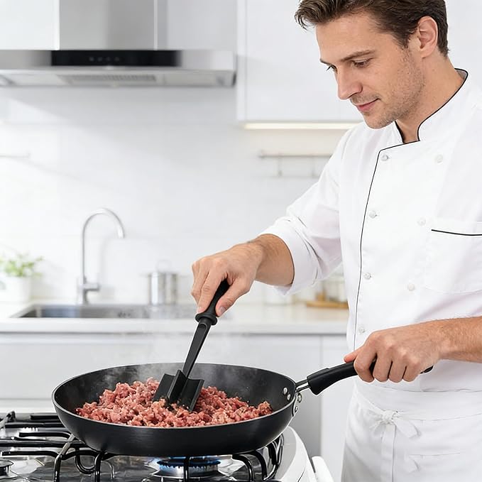 Ablandador de Carne BoAn de Nylon Negro Antiadherente miniatura 5