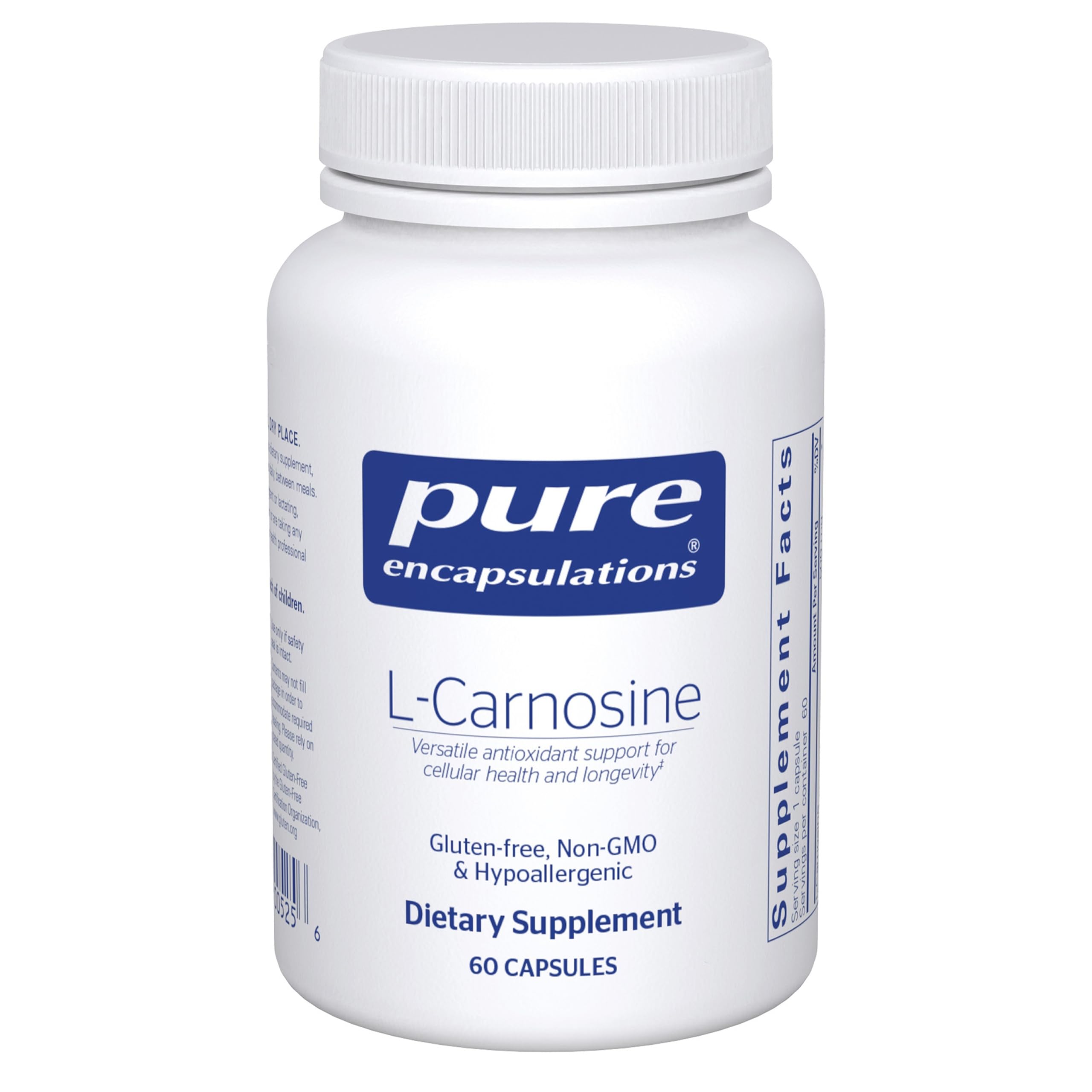 Pure Encapsulations L-Carnosine, 60 Capsules