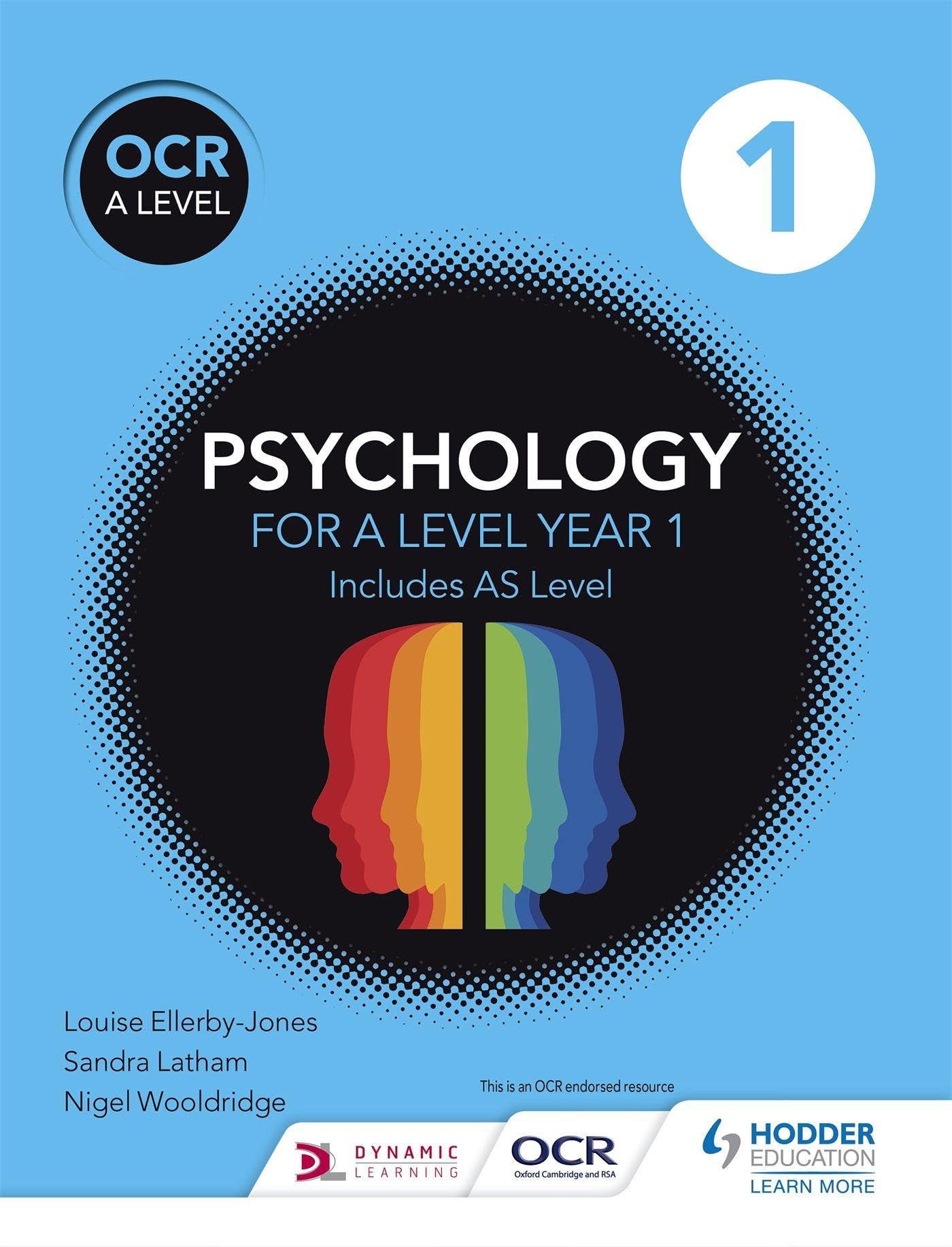 OCR Psychology for A Level Book 1 by Louise Ellerby-Jones PAPERBACK