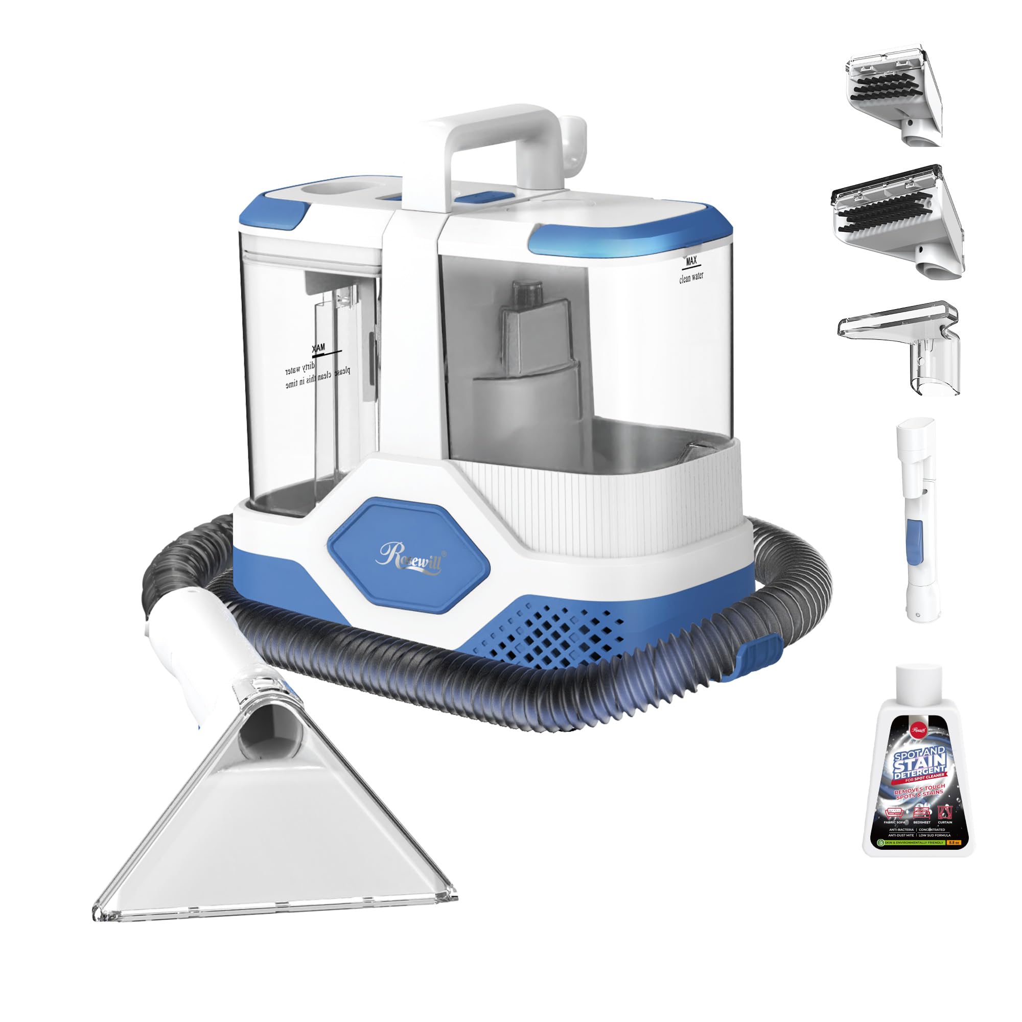 Rosewill Multi-Purpose Portable Carpet and Upholstery Cleaner - carpet and upholstery cleaners and accessories | Mubboo