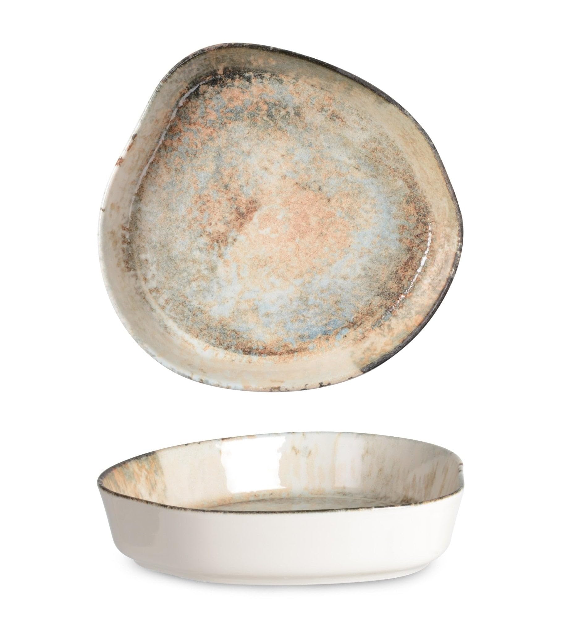 Rinart Ensembles de vaisselle - Obvara - 24 pièces - 6 Personnes - Porcelaine
