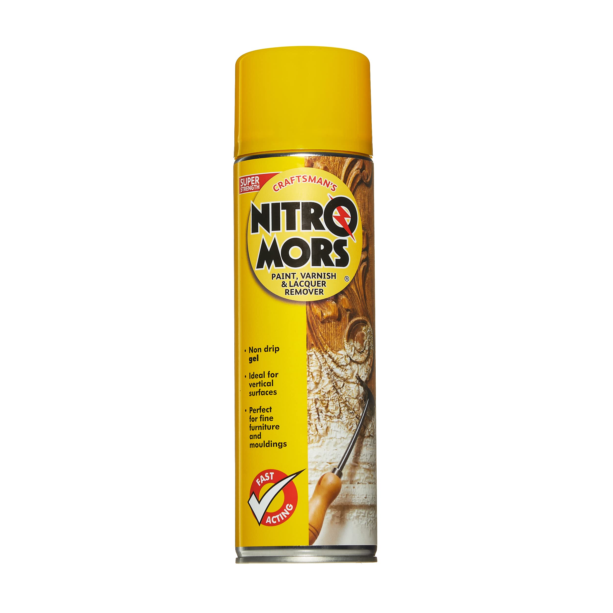 Nitromors Craftsman's Paint, Varnish & Lacquer Remover 500ml Aerosol