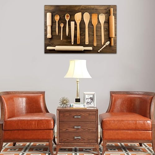 Vista 41 de Arte de decoración de pared para comedor, cocina, cocina, comedor, especias, verduras, cocina, comedor, decoración de pared, pintura artística