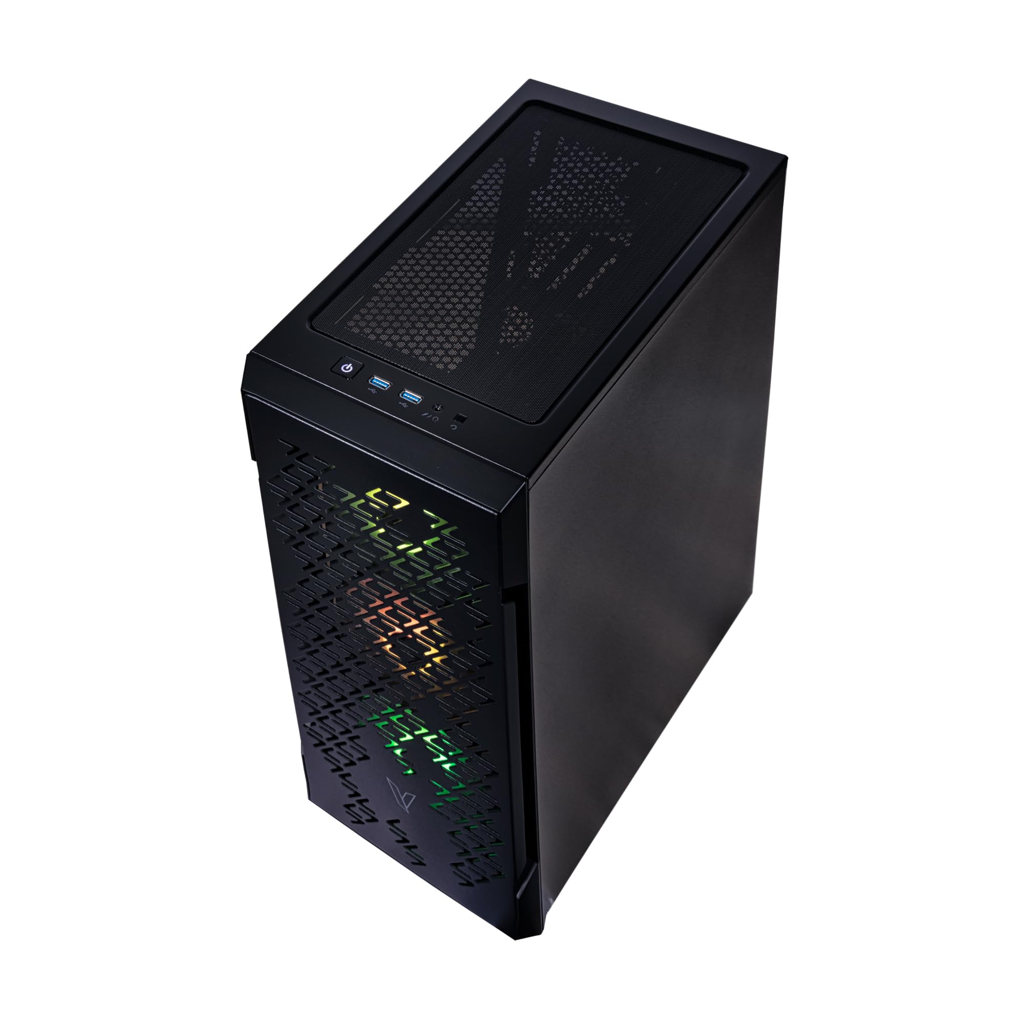 Velztorm Fultix - PC da gioco prefabbricato, AMD Ryzen 5, GeForce RTX 5060 | RAM DDR4 da 32 GB, SSD PCIe da 1 TB, ventole RGB, PSU 750W, WiFi 5, Bluetooth 4.2, RJ-45, HDMI, Win 11 Pro