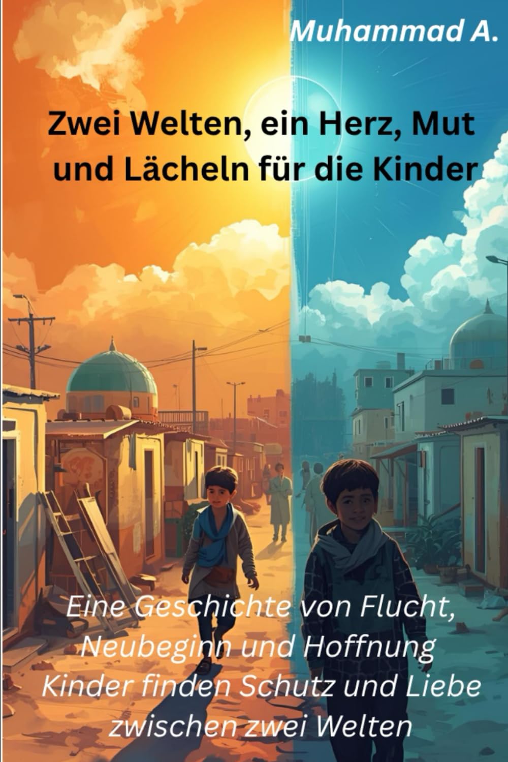 Zwei Welten, ein Herz – Mut und Lächeln für die Kinder: Eine Geschichte von Flucht, Neubeginn und Hoffnung (Wege des Neubeginns)