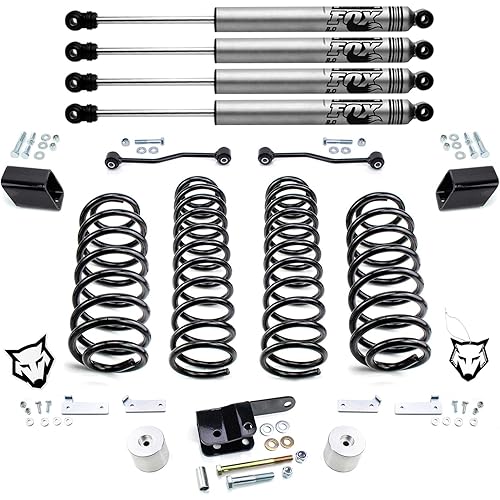 Wulf 3" Lift Kit 2018 to 2024 compatible with model Jeep Wrangler JL Fox 2.0 Performance Shocks Included