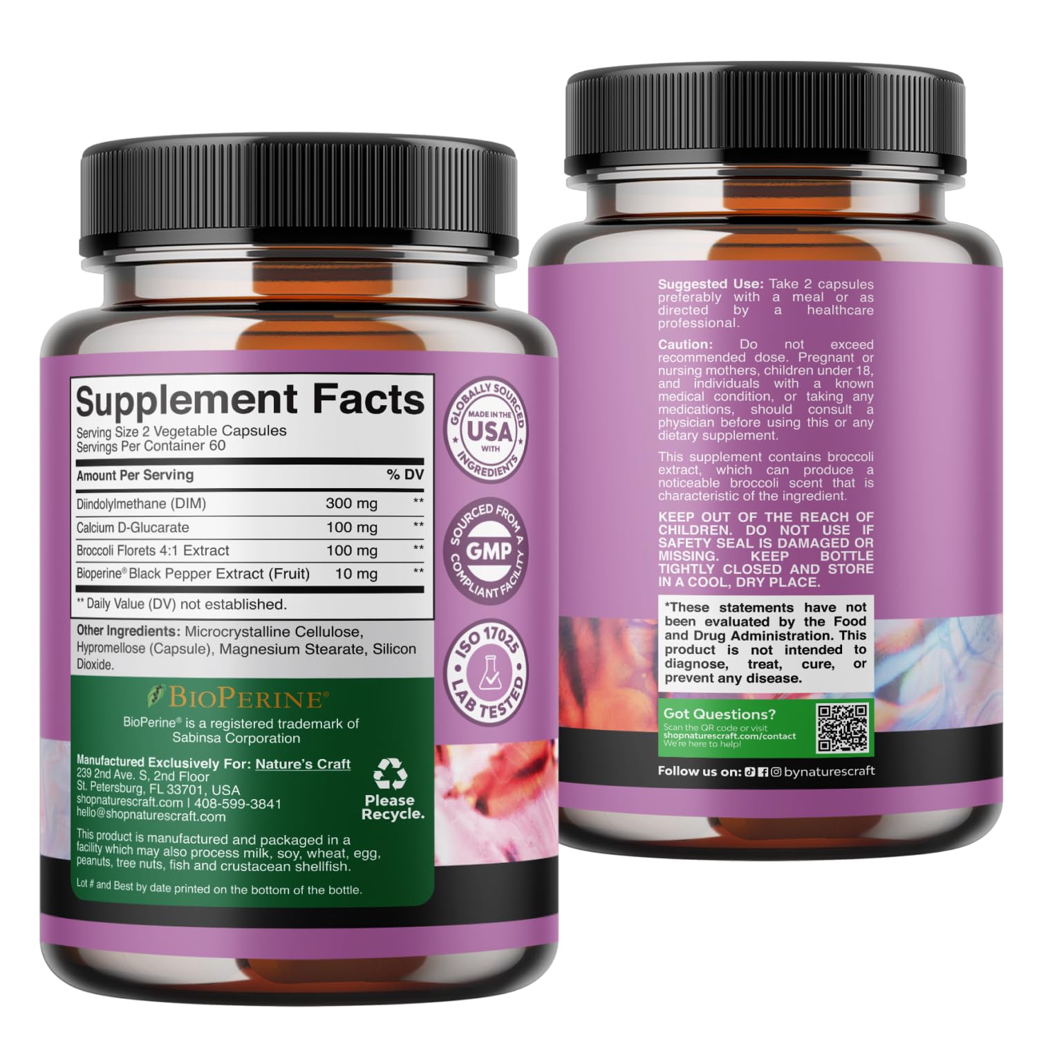 Potent DIM Supplement for Women - Hormone Balance for Women - 120 Count — Amazon image 8