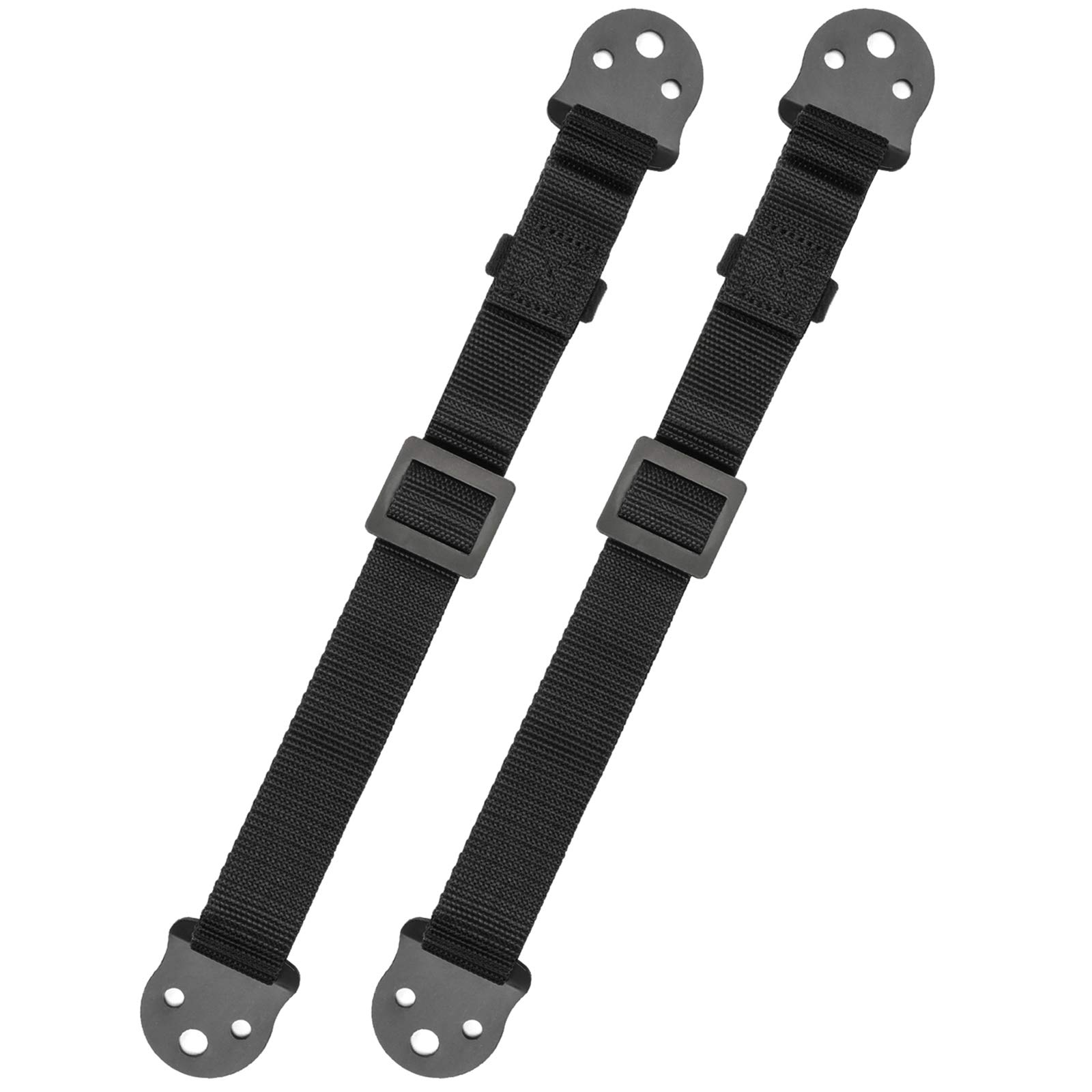 PERLESMITHTV Anti-tip Straps for TV, Screen and Furniture - Heavy Duty Dual TV Safety Straps with Metal Plate for Child Protection-Adjustable Earthquake Resistant Straps Secure Safety (PSAS1)