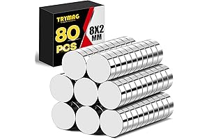 TRYMAG Small Round Neodymium Magnets
