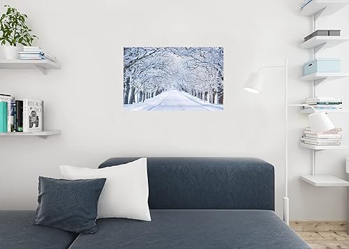 Miniatura 5 de Póster de invierno para decoración de pared, 36 x 24 pulgadas