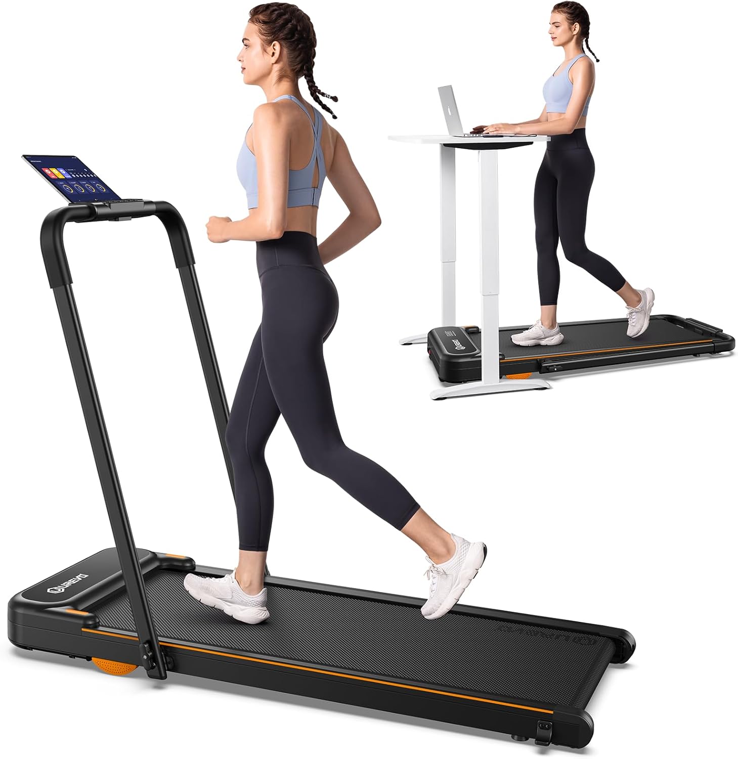UREVO Strol 2E Smart 2-in-1 Folding Treadmill
